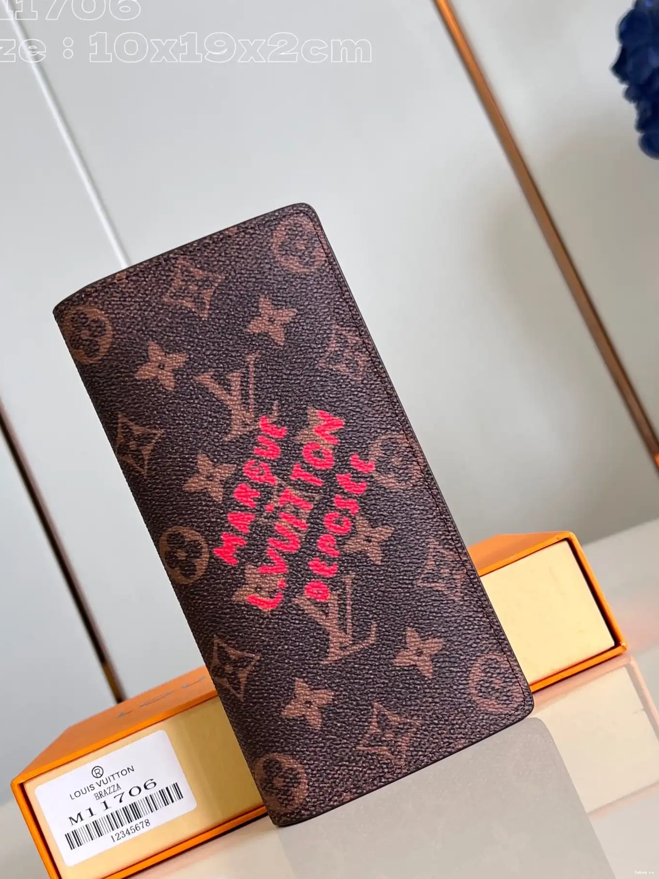 LOUIS BRAZZA VUITTON WALLET-10*19*2cm 0422